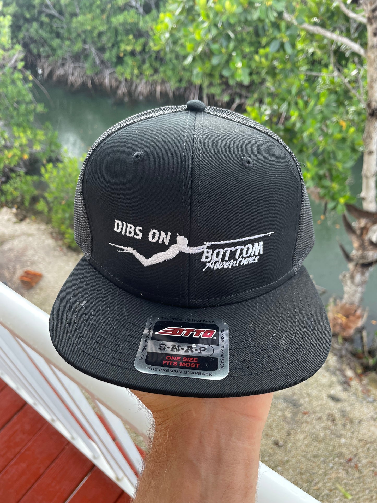 Dibs On Bottom Flat Bill