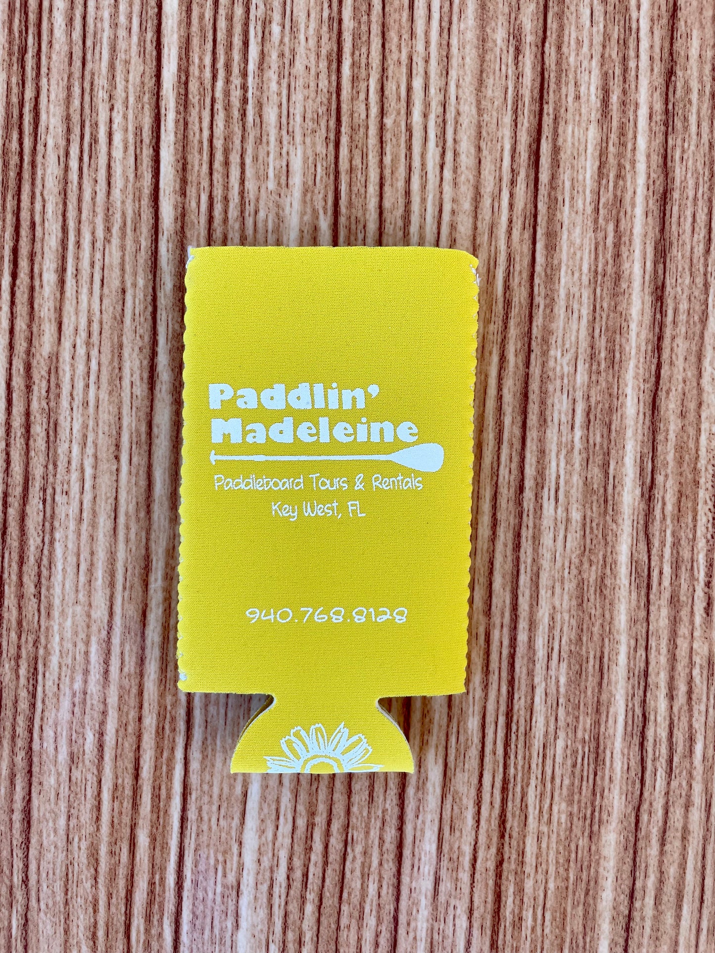 Paddlin' Madeleine Slim Can Coozie