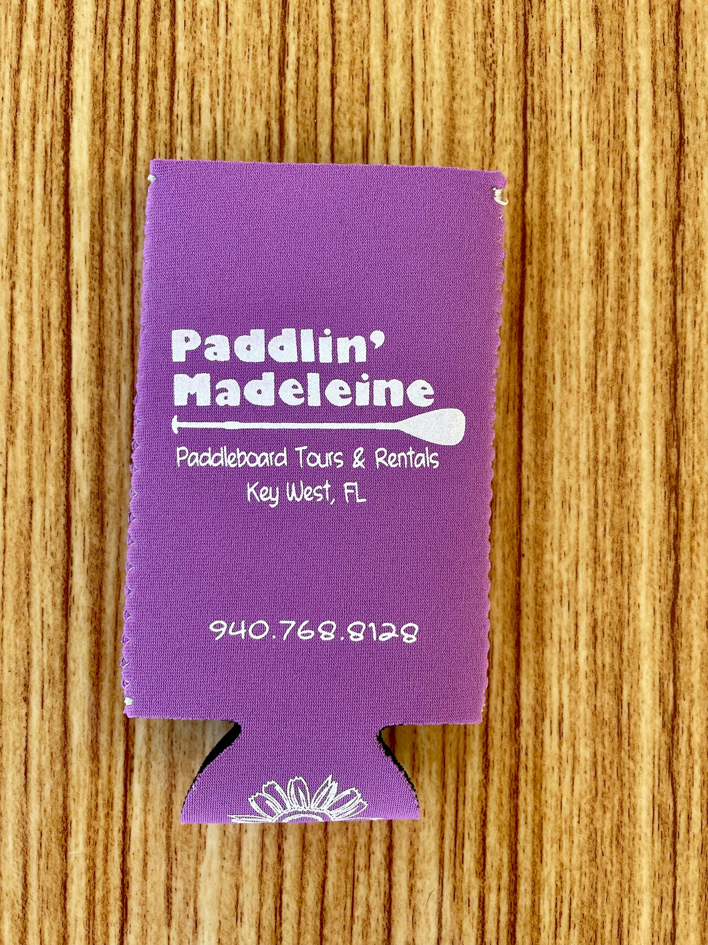 Paddlin' Madeleine Slim Can Coozie