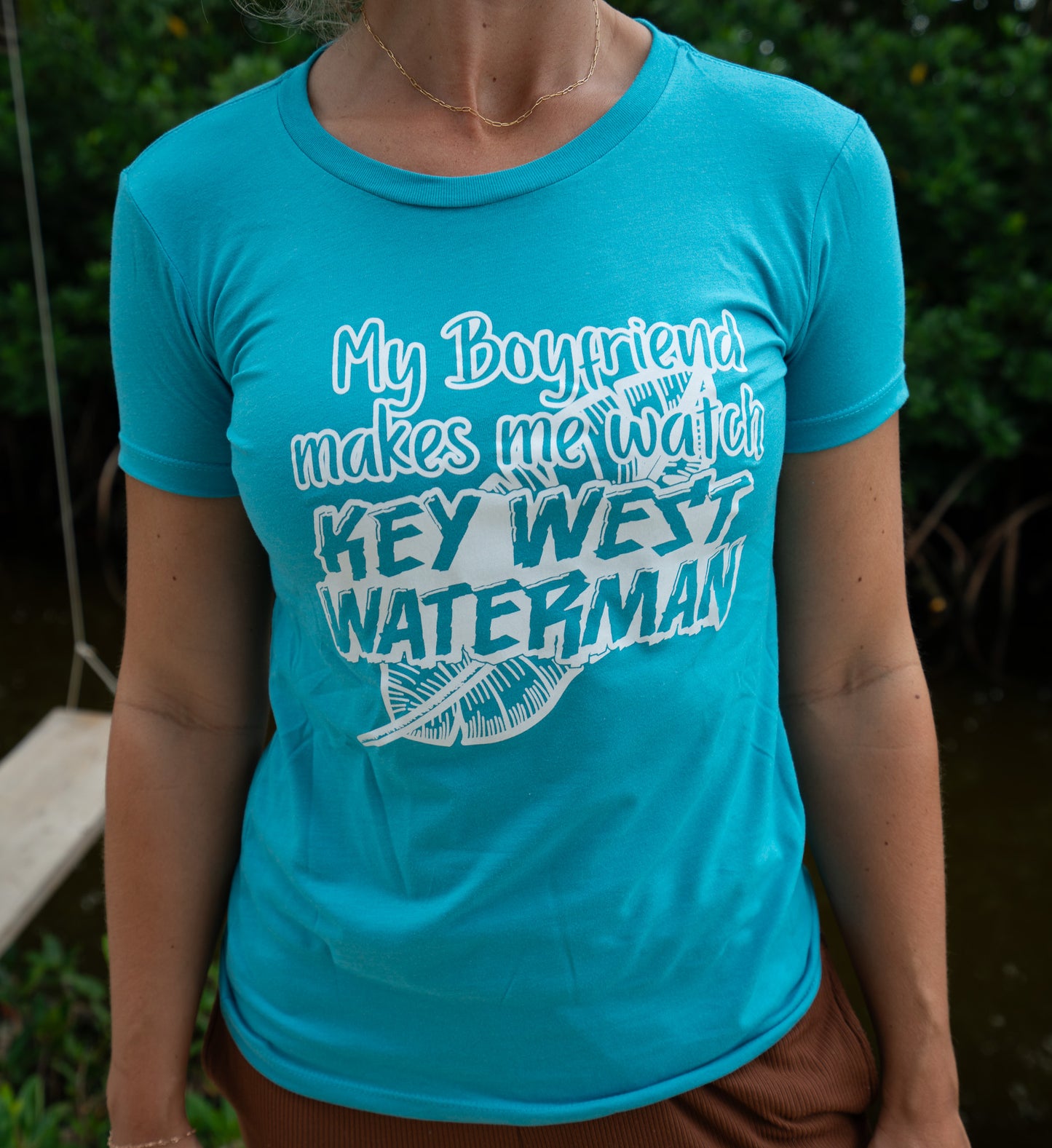 Ladies KWWM T-Shirts My Husband/Boyfriend