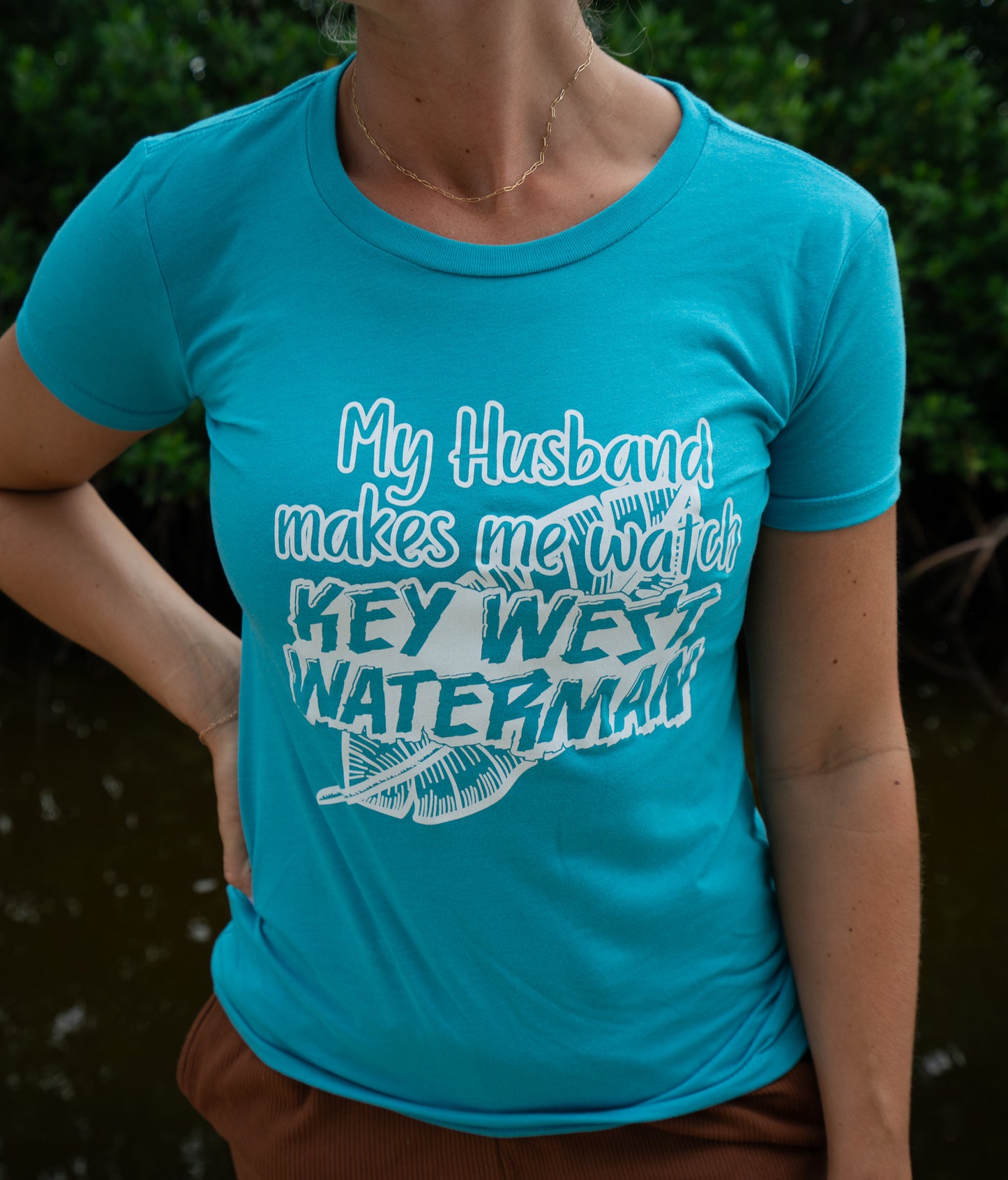 Ladies KWWM T-Shirts My Husband/Boyfriend