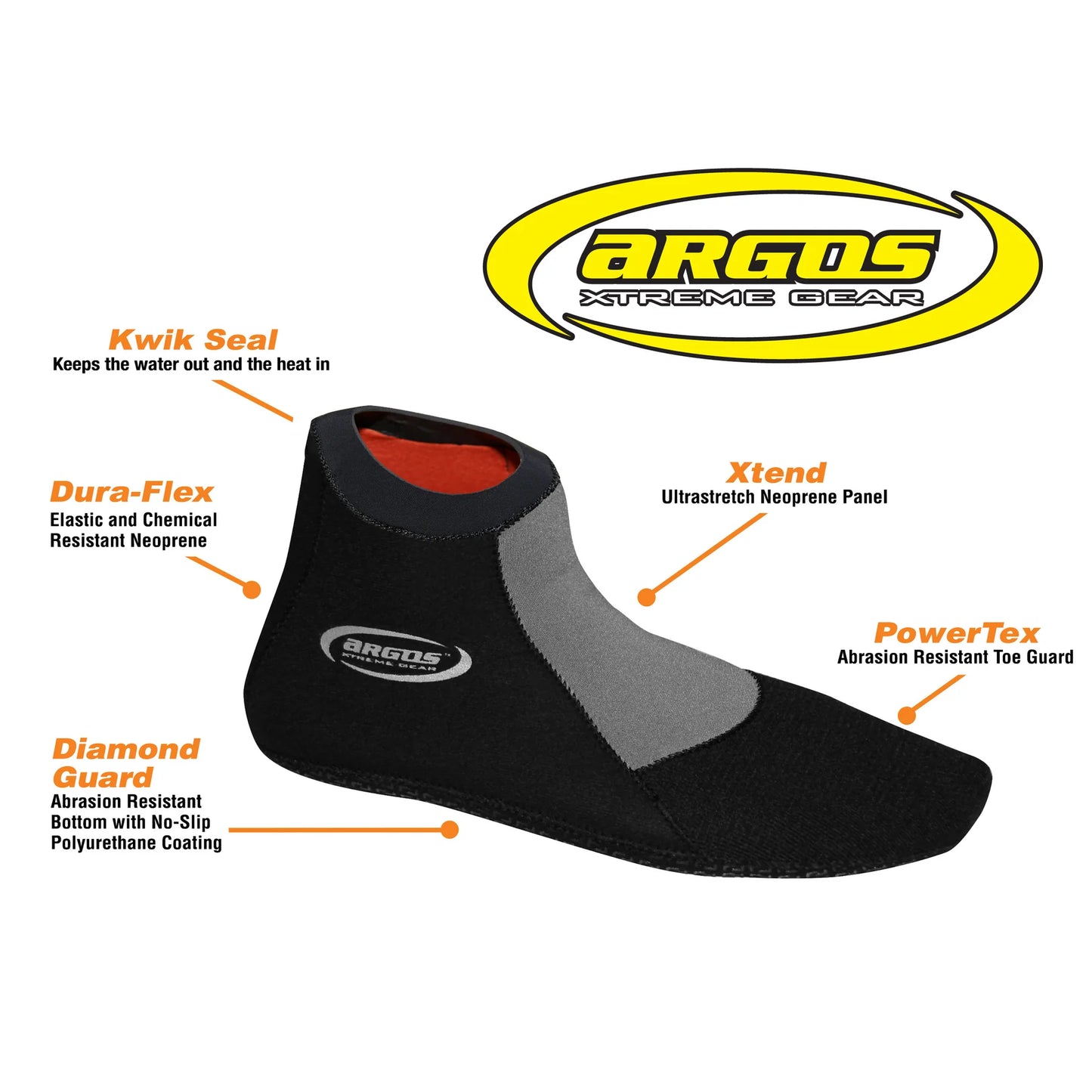 Argos 2mm Dive Socks