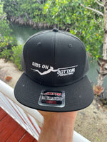 Dibs On Bottom Flat Bill (Two Colors)